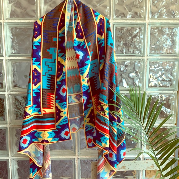 Cozy Forever21 Aztec Scarf - Picture 1 of 5